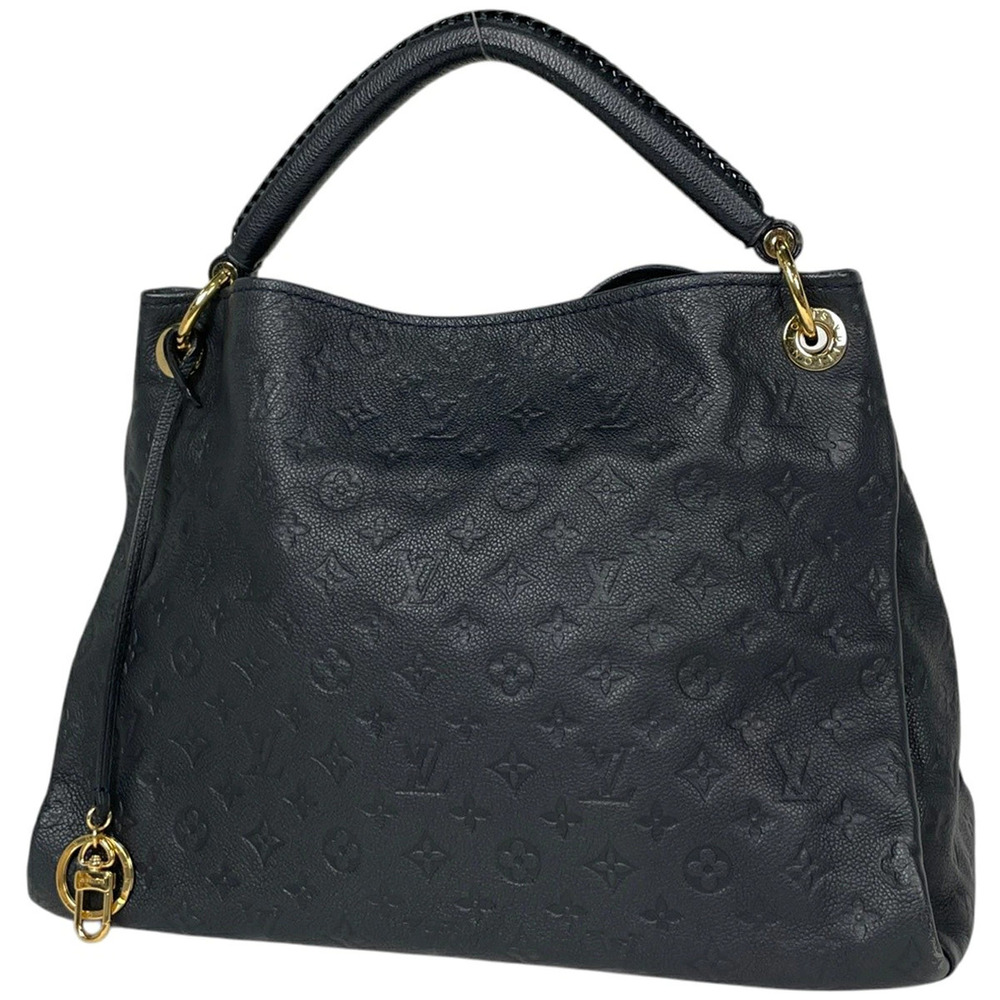 Louis Vuitton Artsy Shoulder Bag Monogram Empreinte Noir Black